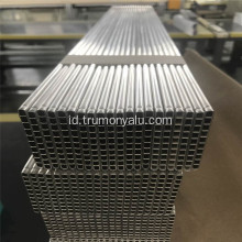 1050 3003 Ekstrusi Saluran mirco datar Aluminium tabung